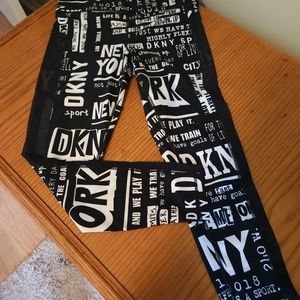Ladies DKNY medium leggings